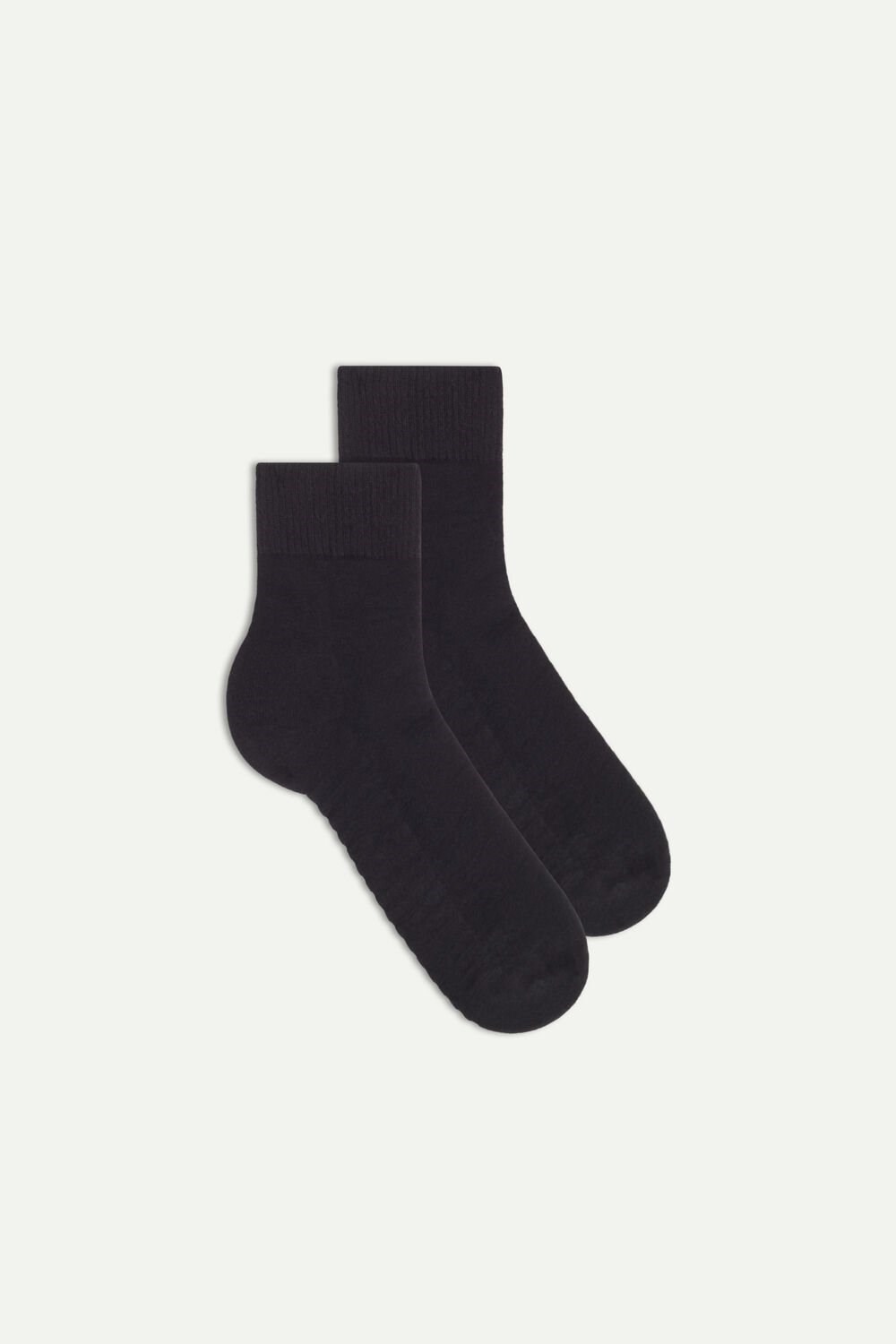 Intimissimi Terrycloth Kort Socks Zwart Zwart | 71932IGRY