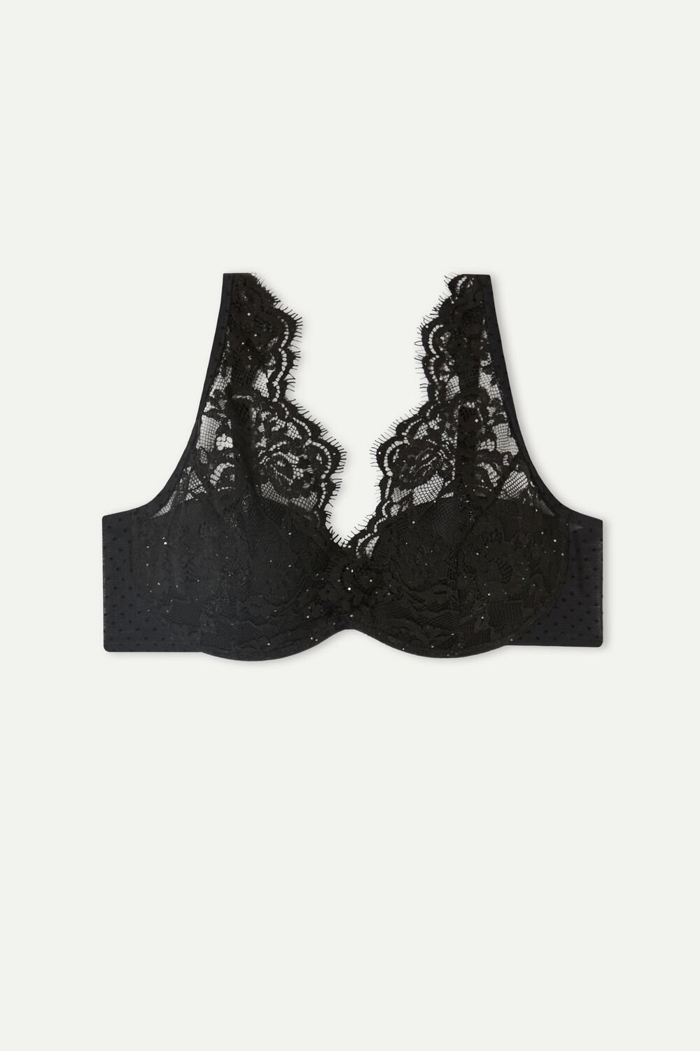 Intimissimi Time to Shine Elena Balconette Bra Zwart Zwart | 32861VGBK