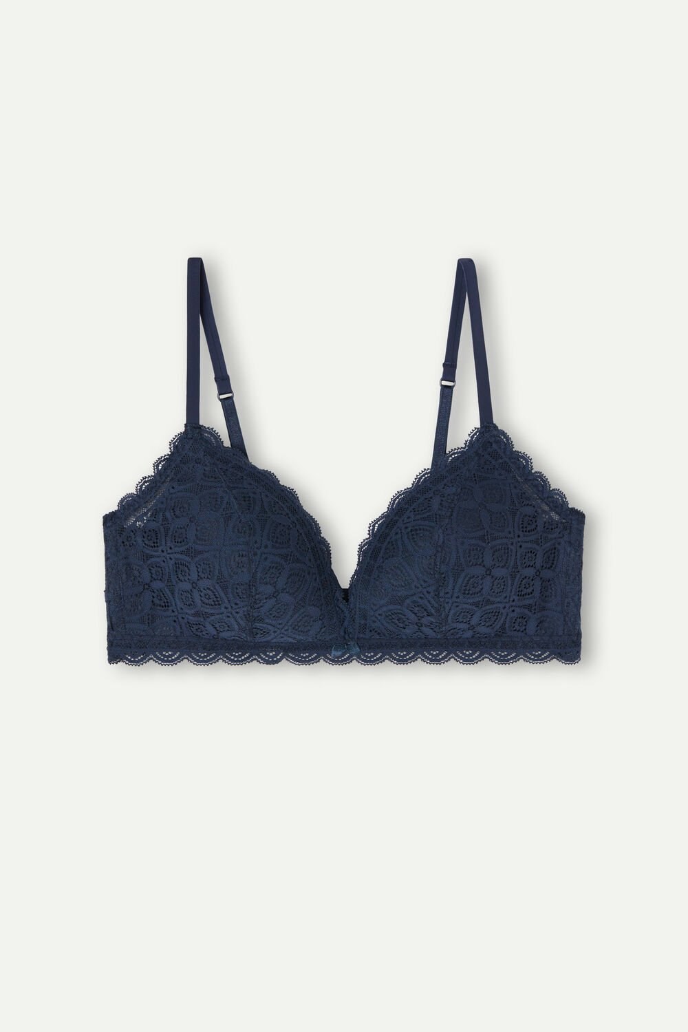 Intimissimi Tiziana Triangle Bra in Kanten Blauw Blauw | 04815XWLH