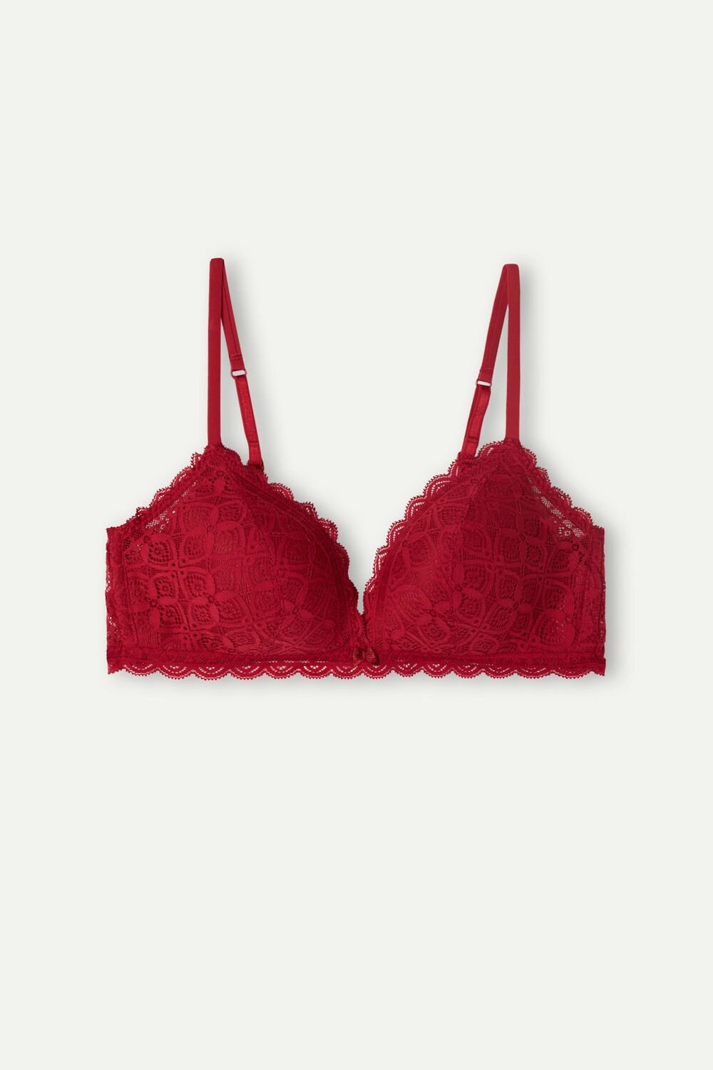 Intimissimi Tiziana Triangle Bra in Kanten Rood Rood | 91806HFNQ