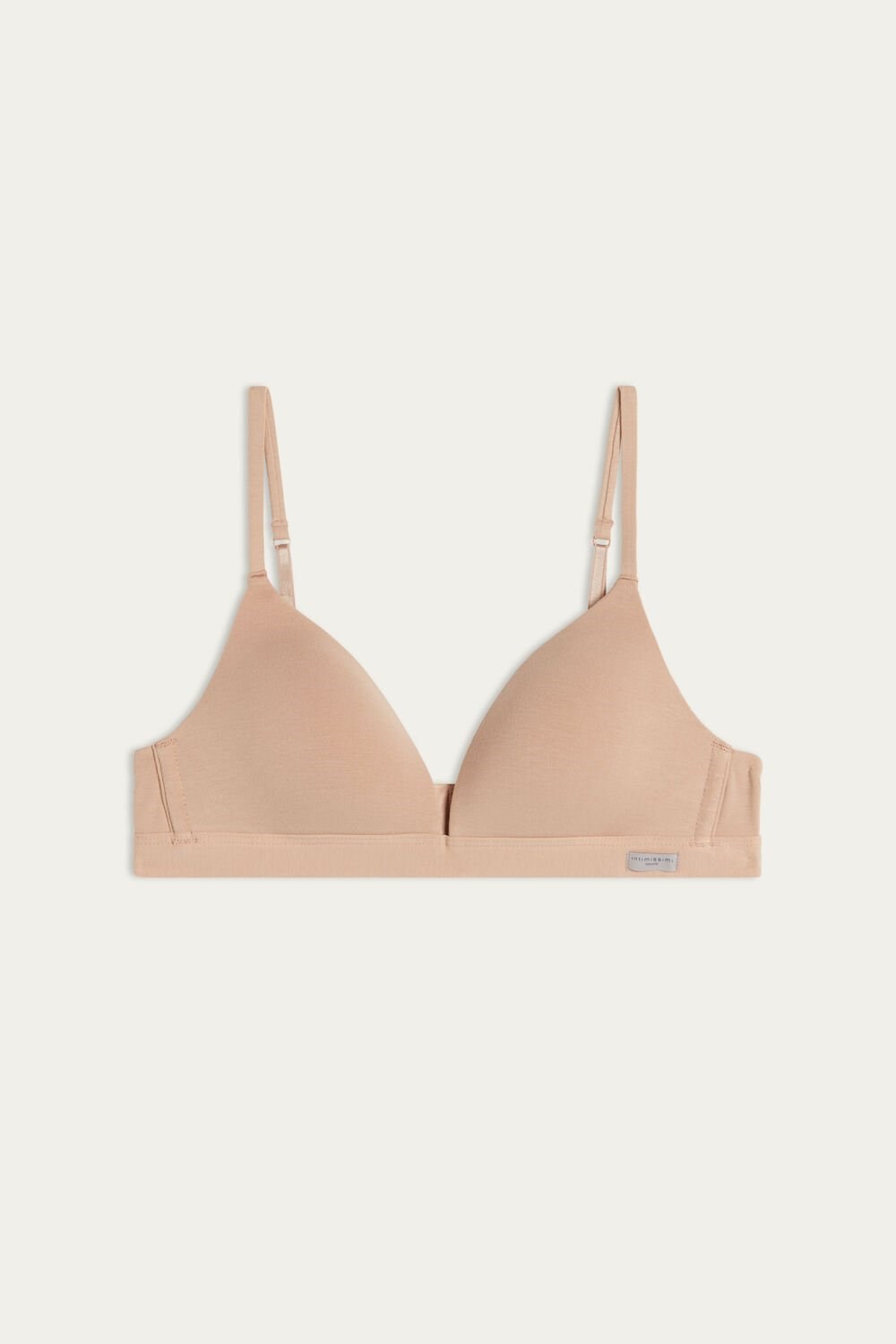 Intimissimi Tiziana Triangle Bra in Katoenen Beige | 35192DGPT