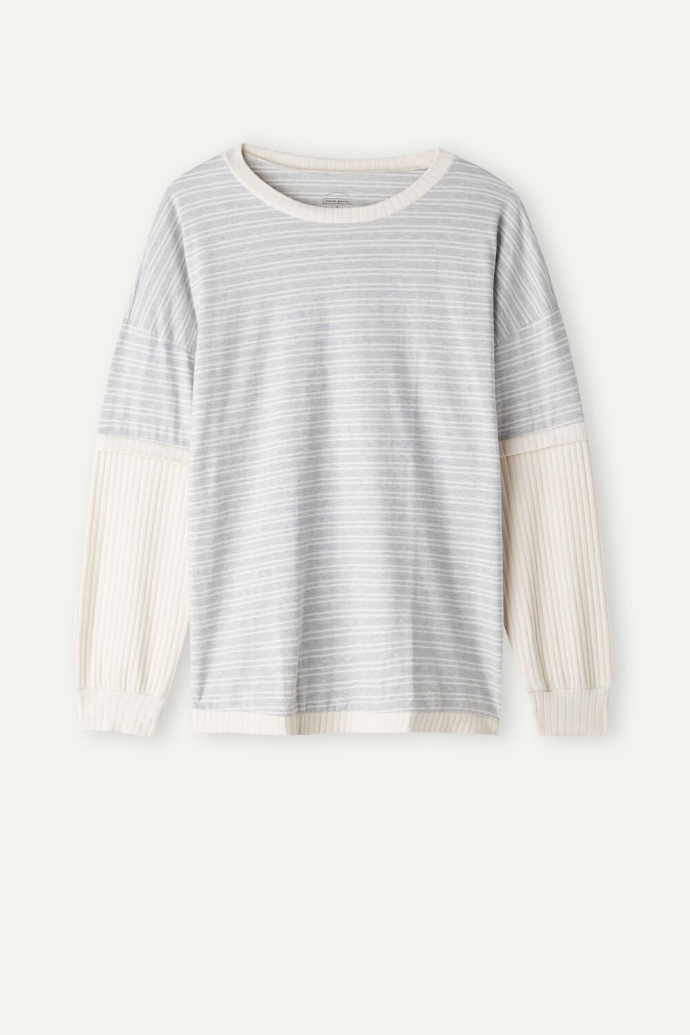 Intimissimi Vrijetijds Sunday Long Sleeve Top Wit Beige | 82956HMQR