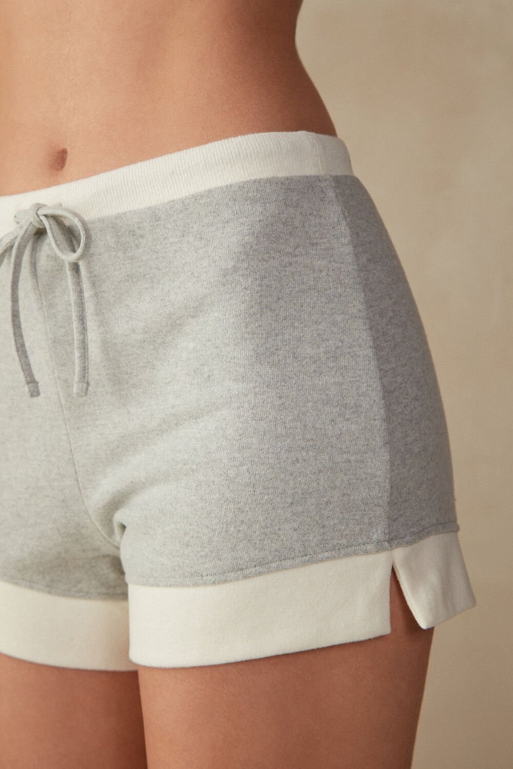 Intimissimi Warm Cuddles Shorts Grijs Grijs Wit | 23486UKCR