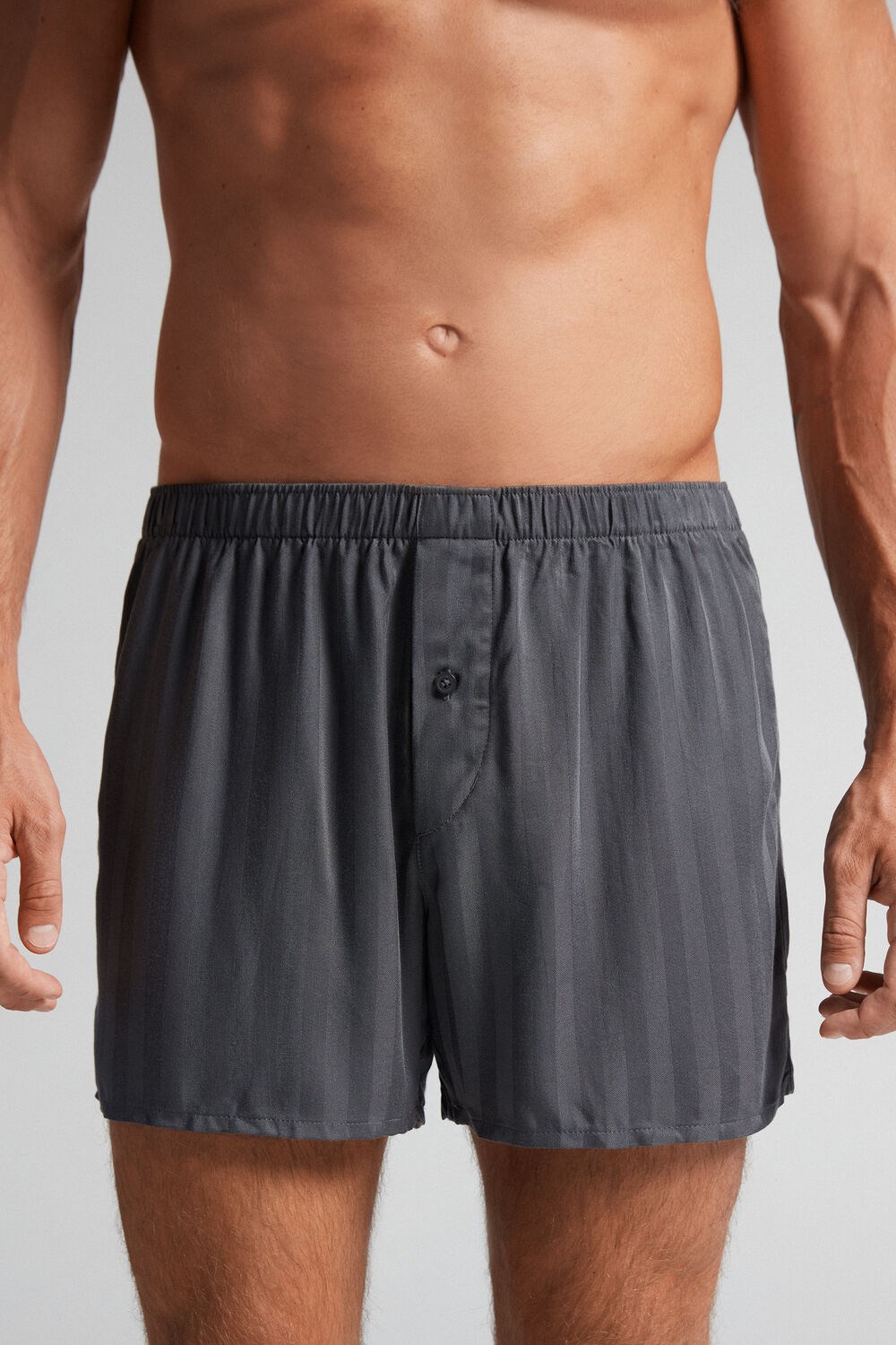 Intimissimi Woven Modal Boxers Grijs | 93102OIYT