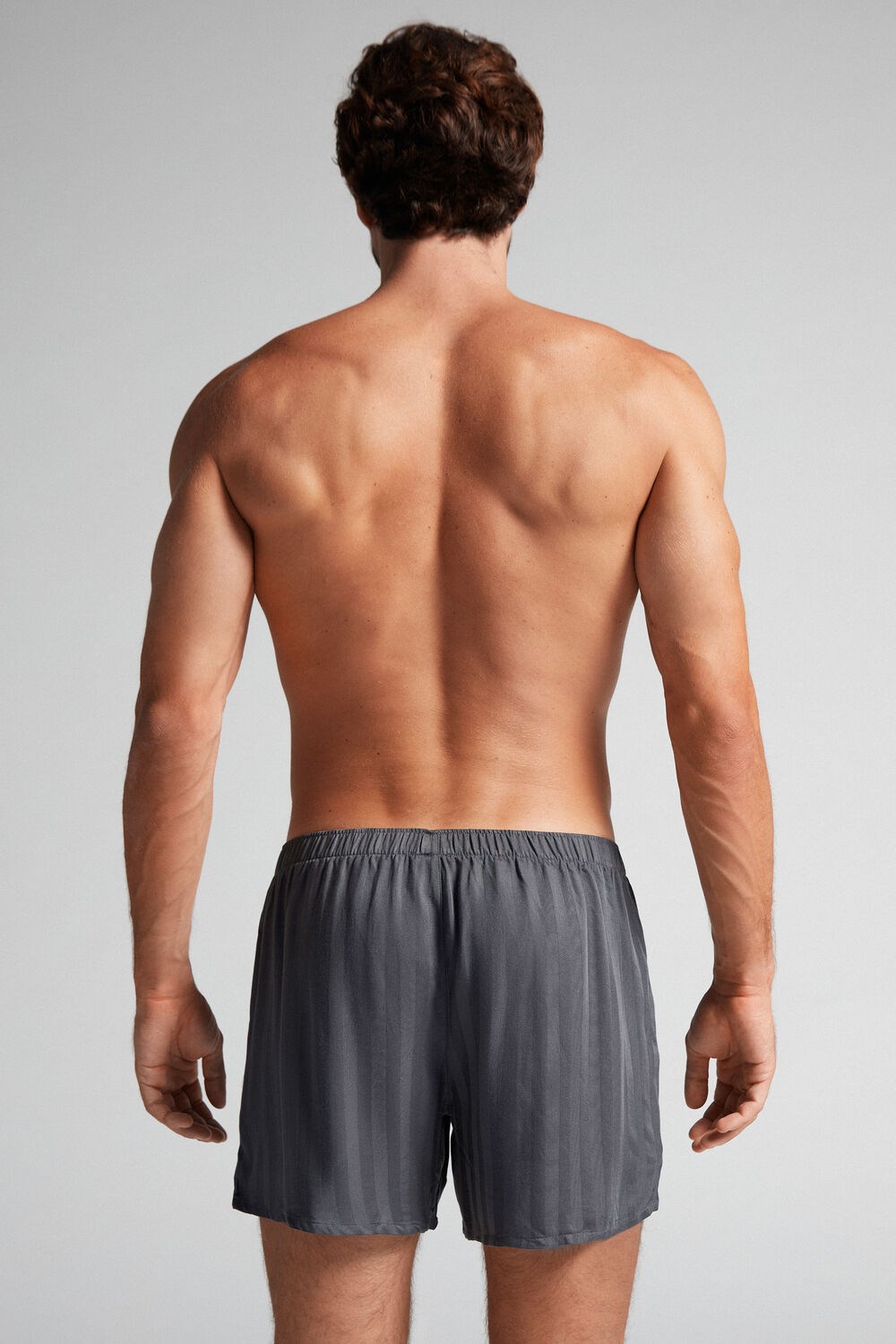 Intimissimi Woven Modal Boxers Grijs | 93102OIYT